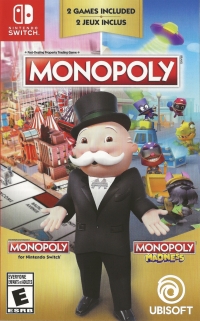 Monopoly for Nintendo Switch + Monopoly Madness Box Art