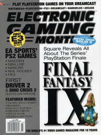 Electronic Gaming Monthly Number 132 Box Art