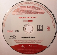 Beyond: Two Souls (Not for Resale) Box Art