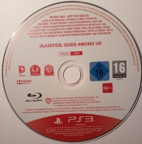 Injustice: Gods Among Us (Not for Resale) Box Art