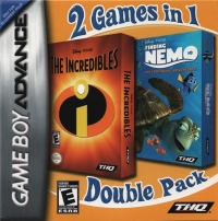 2 Games in 1 Double Pack: Disney/Pixar The Incredibles / Finding Nemo: The Continuing Adventures [CA] Box Art
