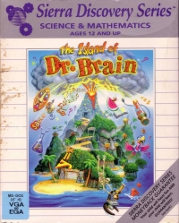 Island of Dr. Brain, The - Sierra Discovery Series Box Art