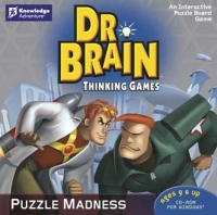 Dr. Brain Thinking Games: Puzzle Madness Box Art