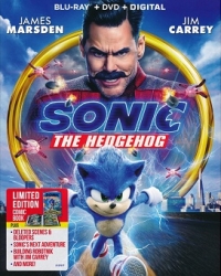 Sonic the Hedgehog (BD / DVD / Digital) Box Art