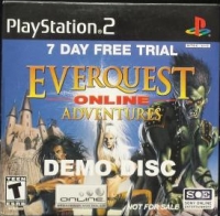 EverQuest Online Adventures: 7 Day Free Trial Demo Disc Box Art