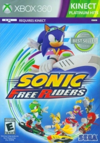 Sonic Free Riders - Platinum Hits Box Art