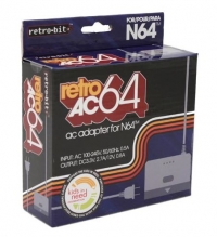 Retro-Bit N64 AC Power Box Art
