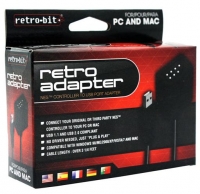 Retro-Bit NES to PC or MAC USB Retro Adapter Box Art