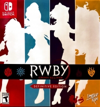 RWBY: Grimm Eclipse - Definitive Edition (box) Box Art