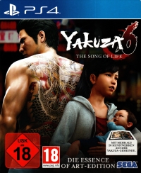 Yakuza 6: The Song of Life - Die Essence of Art-Edition Box Art