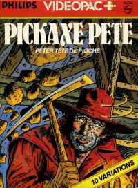 Pickaxe Pete (Videopac+) Box Art