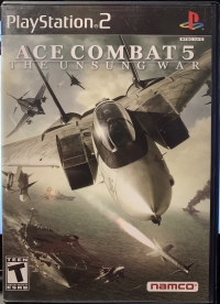 Ace Combat 5: The Unsung War (Includes demo) Box Art