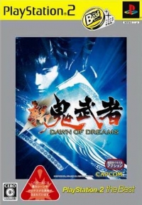 Shin Onimusha: Dawn of Dreams - PlayStation 2 the Best (SLPM-74251) Box Art