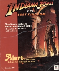 Indiana Jones in the Lost Kingdom Box Art