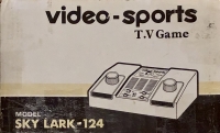 Video-Sports T.V Game Sky Lark-124 Box Art