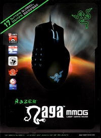 Naga: MMOG Laser Gaming Mouse Box Art