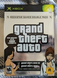 Grand Theft Auto Double Pack (Xbox Platinum Hit) Box Art