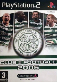 Club Football 2005: Celtic FC Box Art