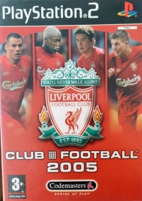 Club Football 2005: Liverpool FC Box Art