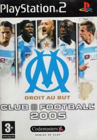 Club Football 2005: Olympique de Marseille Box Art