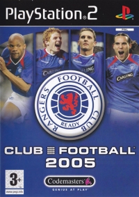 Club Football 2005: Rangers FC Box Art