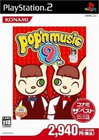 Pop'n Music 9 - Konami the Best Box Art