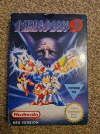 Mega Man 3 Box Art
