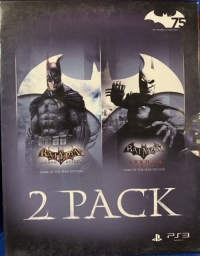Batman: Arkham Asylum / Batman: Arkham City Box Art