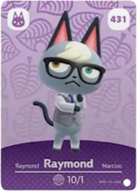 Animal Crossing #431 Raymond Box Art
