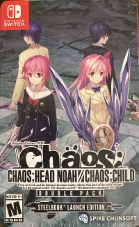 Chaos;Head Noah / Chaos;Child Double Pack - SteelBook Launch Edition Box Art