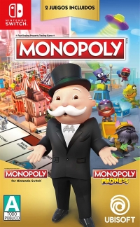 Monopoly for Nintendo Switch + Monopoly Madness [MX] Box Art