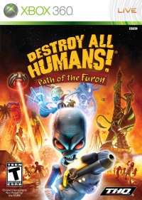 Destroy All Humans! Path of the Furon Box Art