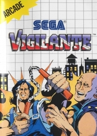 Vigilante (Sega for the 90's) Box Art