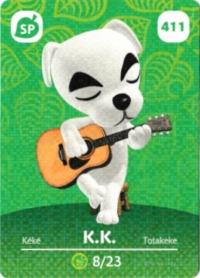 Animal Crossing #411 K.K. Box Art
