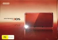 Nintendo 3DS (Flame Red) [AU] Box Art