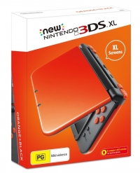 Nintendo 3DS XL (Orange / Black) [AU] Box Art