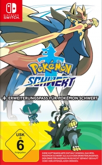 Pokémon Schwert + Erweiterungspass für Pokémon Schwert Box Art