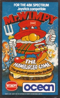 Mr. Wimpy: The Hamburger Game Box Art