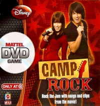 Disney Camp Rock DVD Game Box Art