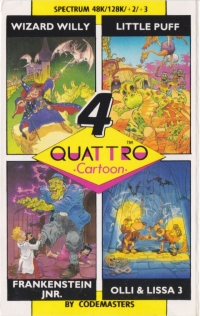 Quattro Cartoon Box Art