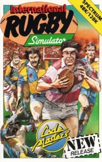 International Rugby Simulator Box Art