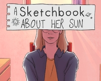 Sketchbook About Her Sun, A Box Art