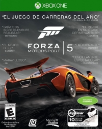 Forza Motorsport 5 (El Juego de Carreras del Año) Box Art