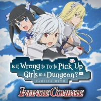 Is it Wrong to try to Pick Up Girls in a Dungeon? Infinite Combate Box Art