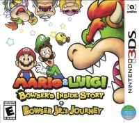 Mario & Luigi: Bowser's Inside Story + Bowser Jr.'s Journey [AE][MY][SA][SG] Box Art
