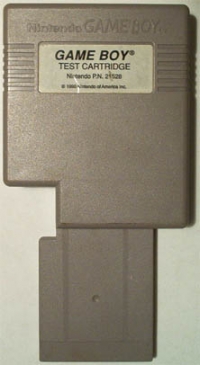 Nintendo Game Boy Test Cartridge Box Art