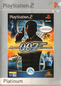 James Bond 007: Agente en Fuego Cruzado - Platinum Box Art