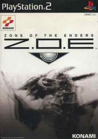 Z.O.E.: Zone of the Enders (SLPM-65018) Box Art