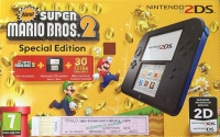 Nintendo 2DS - New Super Mario Bros. 2 Special Edition (Black + Blue) [PT] Box Art