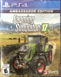 Farming Simulator 17 - Ambassador Edition Box Art